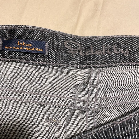 Fidelity gray jeans - Picture 3 of 7